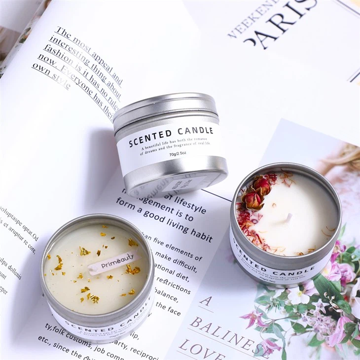 Luxury Travel Tin Candle